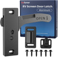 Safoner Aluminum RV Screen Door Latch Right Handle Replacement Accessories