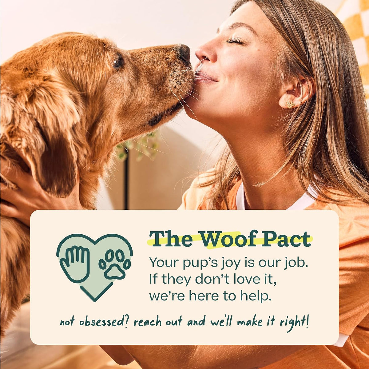 WOOF HonestChew Infinity Dog Chew Toy for Dogs Under 25 lbs | Plant-based materials, easy-grip design, splinter-resistant, durable chew, supports dental care