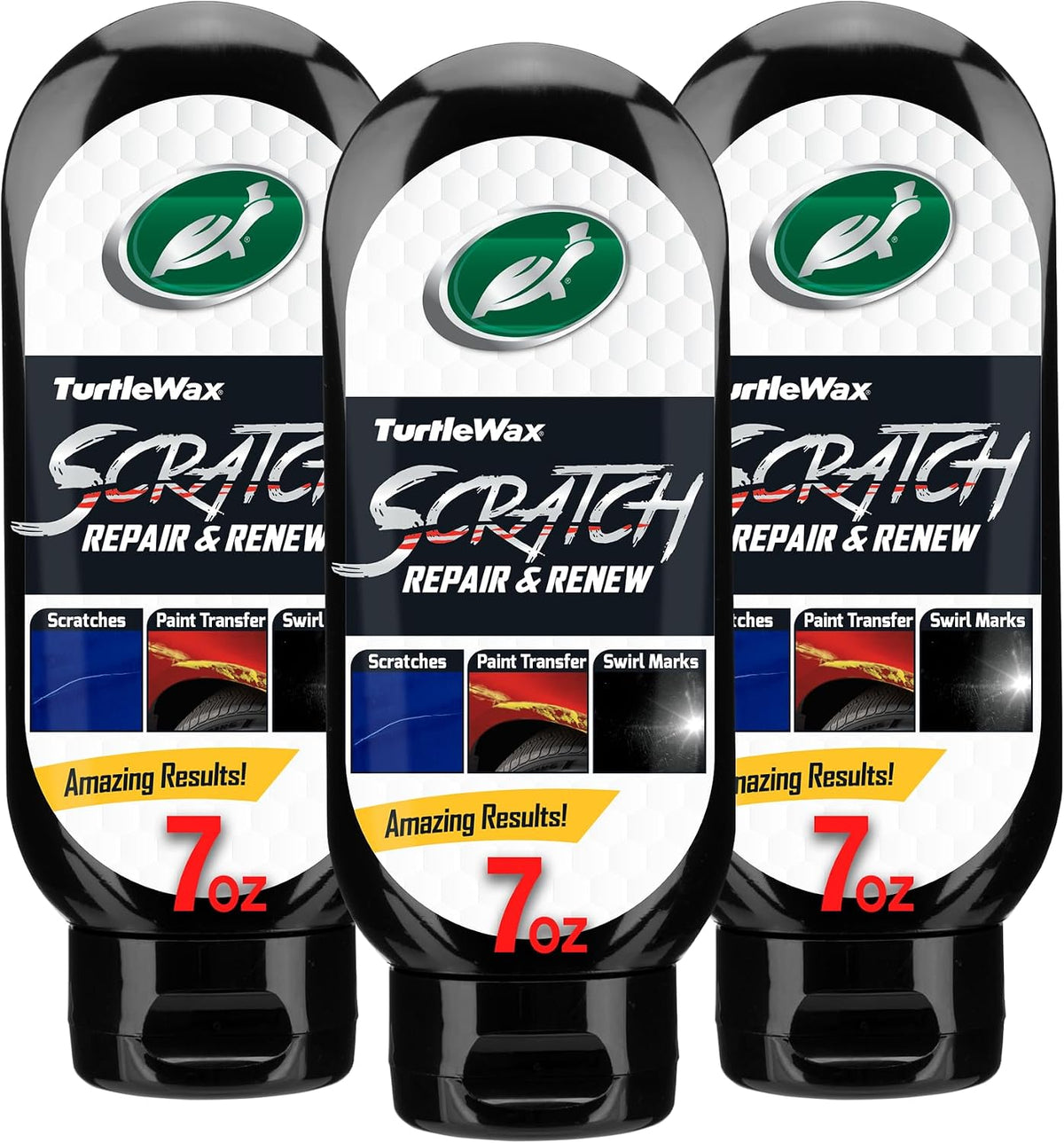 Turtle Wax Scratch Repair & Renew, Car Scratch Remover, 7 oz. (Pack of 1)
