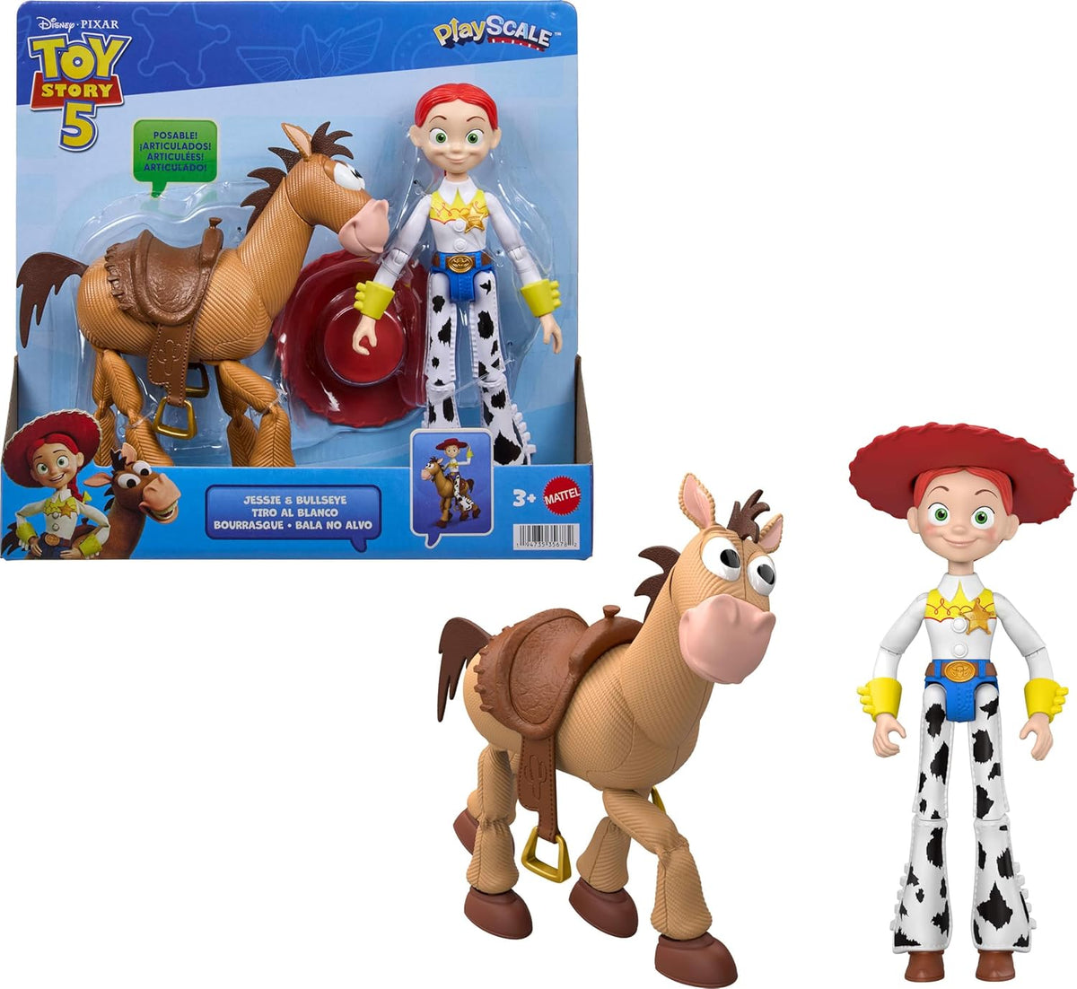 ​Mattel Disney and Pixar Toy Story 5 Jessie & Bullseye