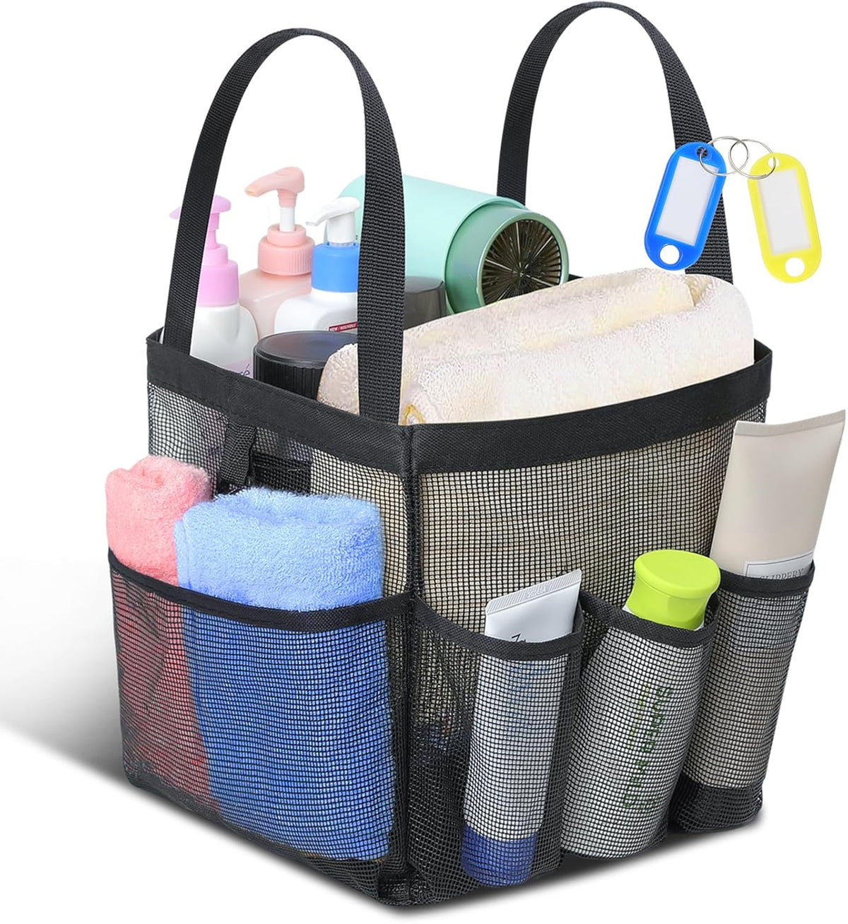 Temede Mesh Shower Caddy Portable for College Dorm Room Essentials