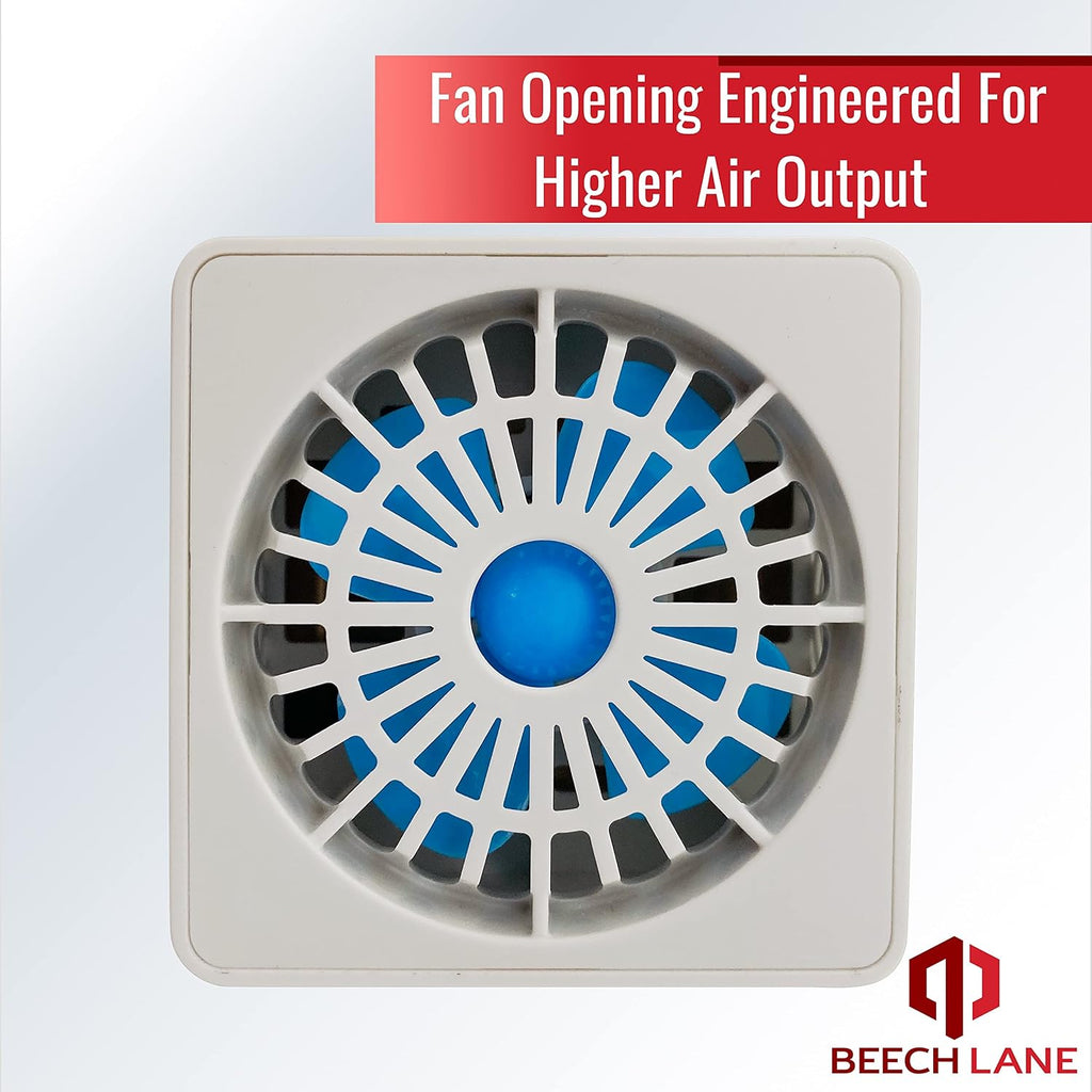 Beech Lane RV Fridge Fan, Patented, High Power 3,000 RPM Motor, Easy On and Off Switch, Multiple Side Vents Increase Airflow, Durable Construction, Helps Circulate Refrigerator Air (Natural)