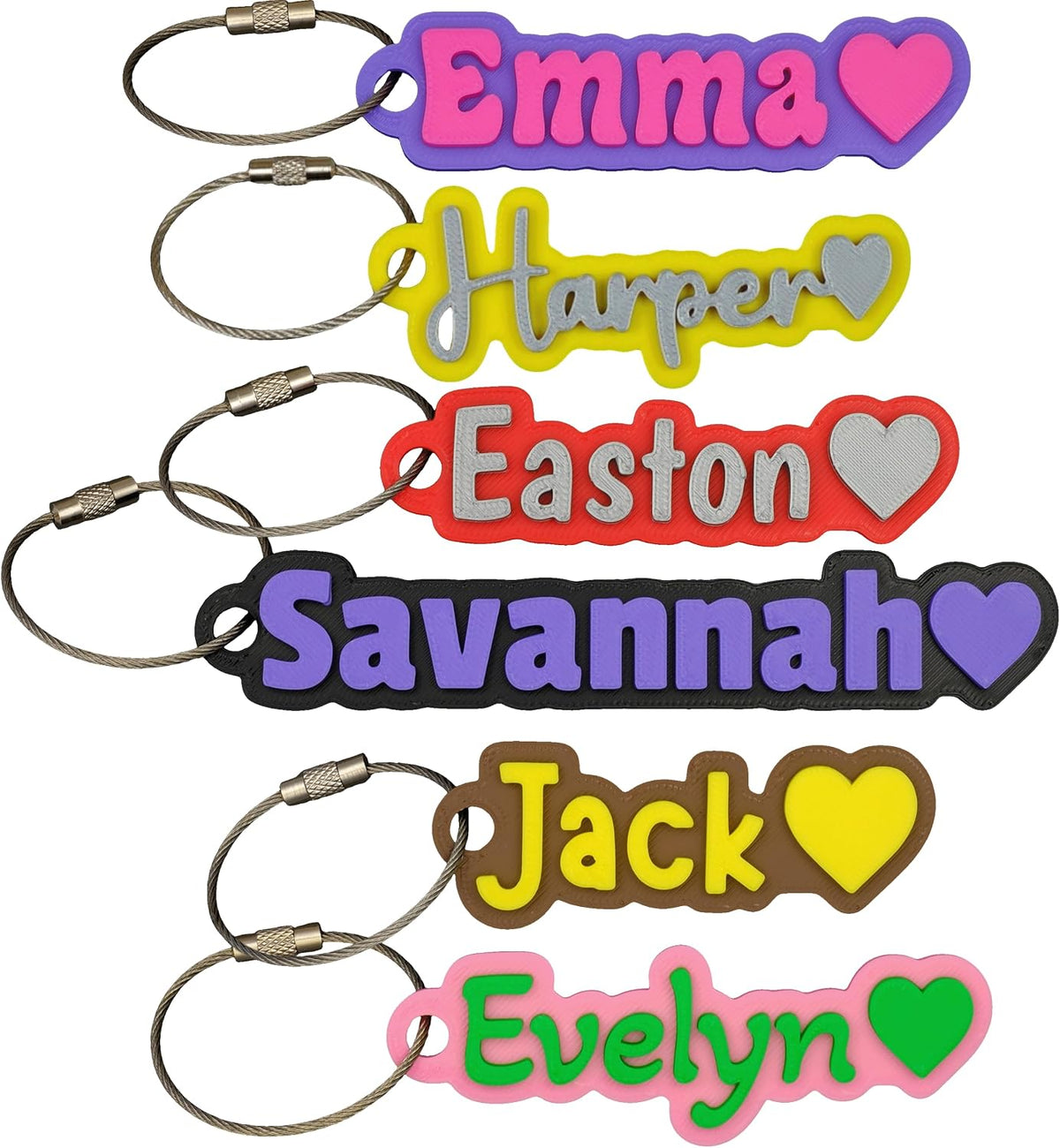 SuperFineDeesigns Bag & Water Bottle Name Tag