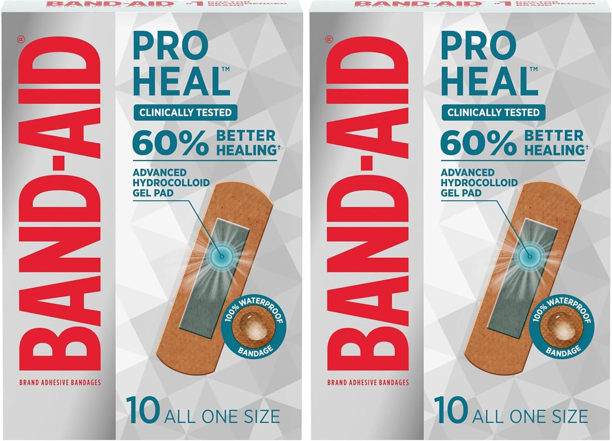 BAND-AID Brand Pro Heal Adhesive Bandages, Extra Large, 5 Count