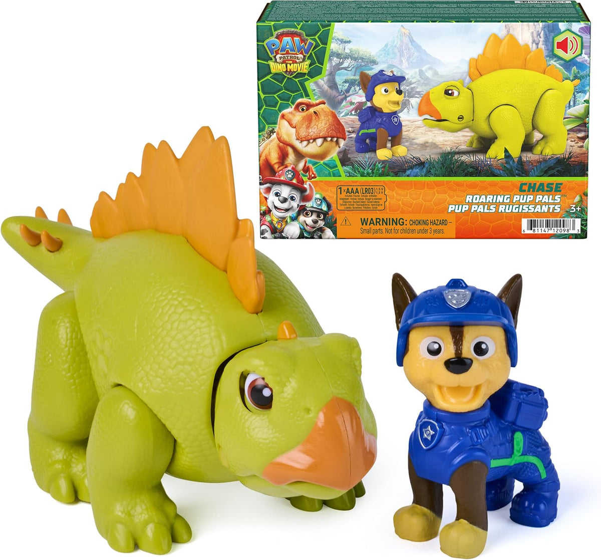 PAW Patrol: The Dino Movie, Marshall Roaring Pup Pals, Dinosaur Pup Duo