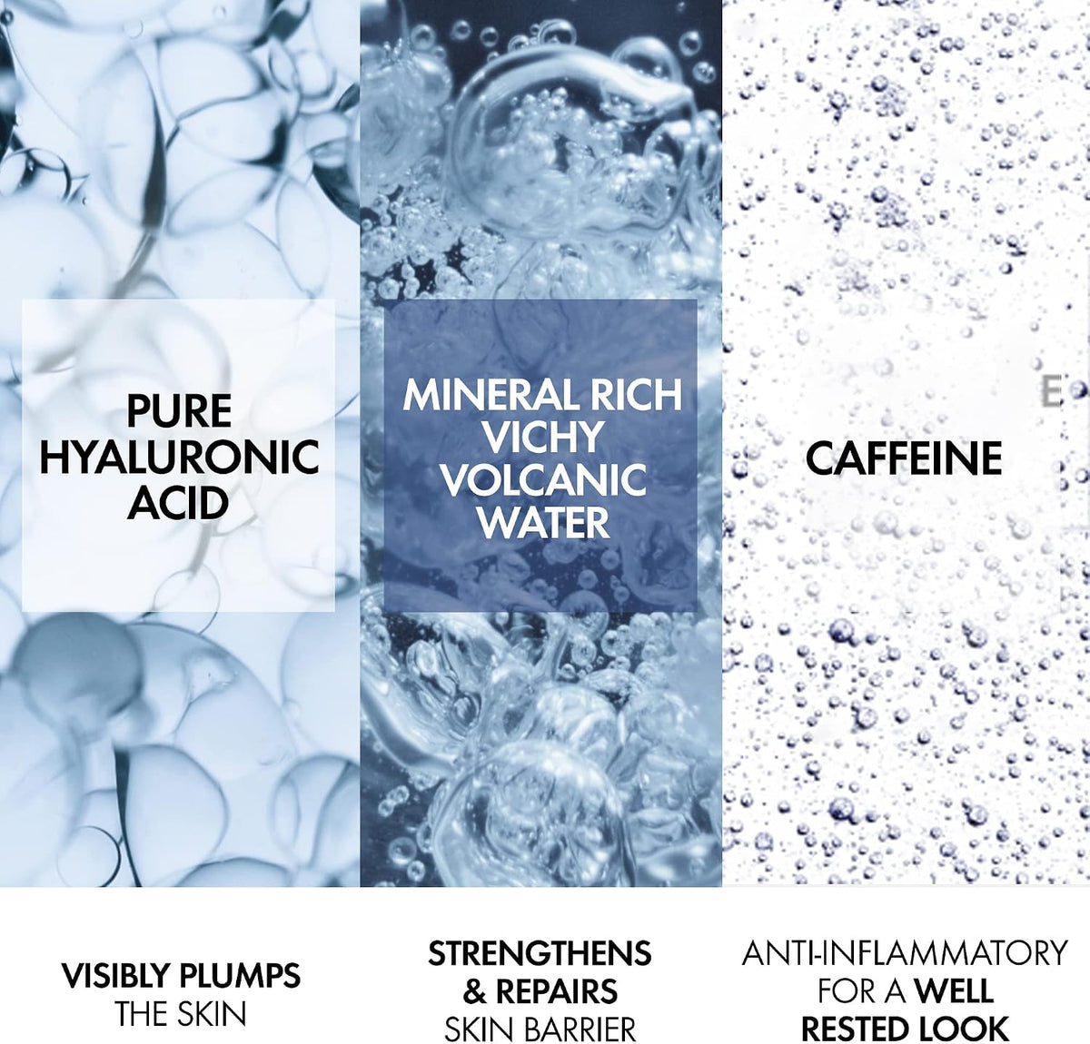 Vichy Mineral 89 Eye Serum, Hyaluronic Acid and Caffeine Eye Cream