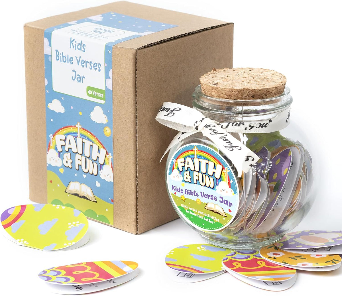 Read This When Bible Verses Jar – Birthday Gifts for Women, Christian Gifts for Women, Graduations Gift for Her, Gift for Mom from Daughter