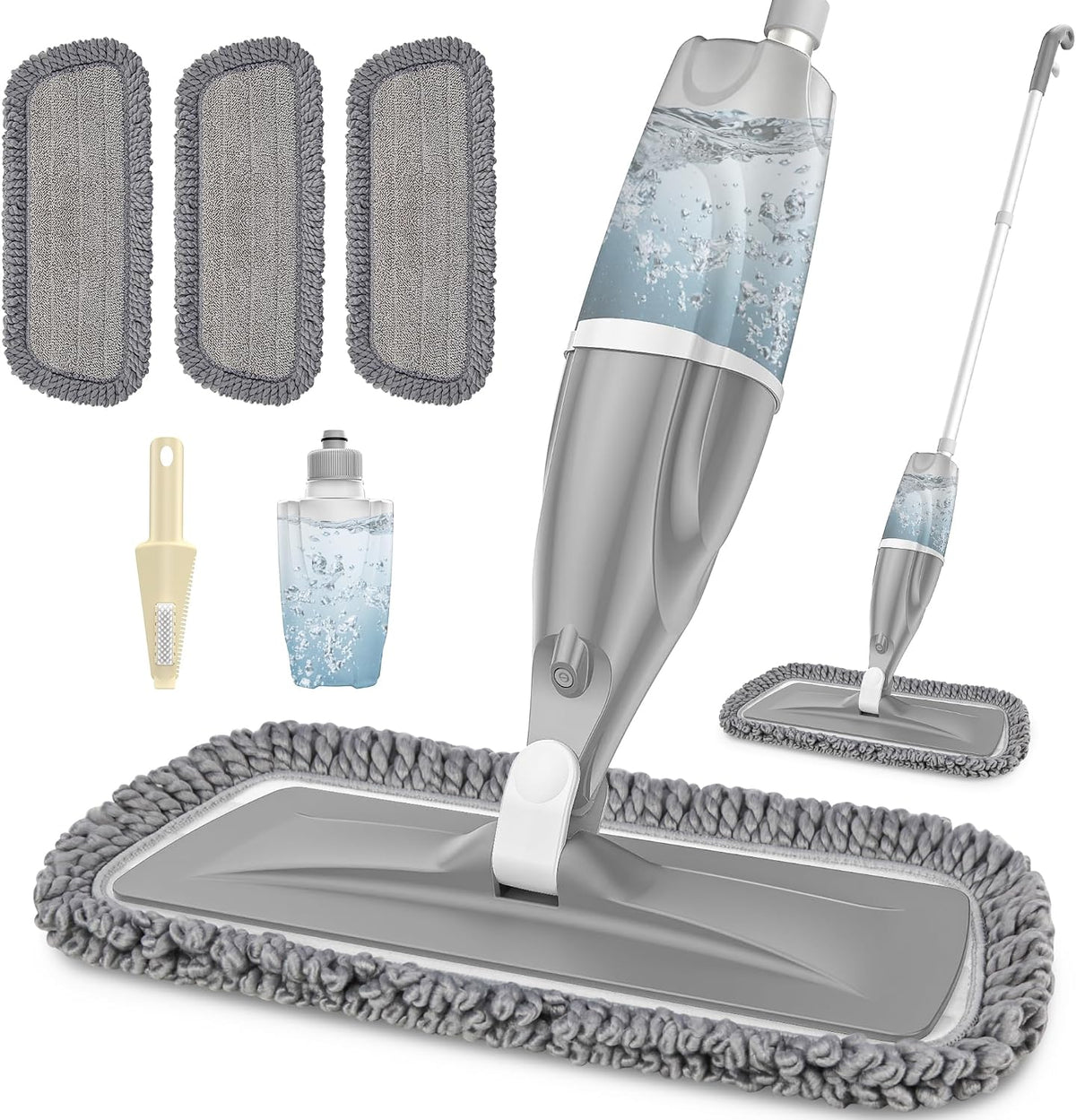 Microfiber Spray Mops for Floors Cleaning: Wet Dry Mop Hardwood Floor Mops