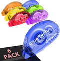 Secopad Scrapbook Tape, 8 Pack Glue Tape, Light-Colored Shell