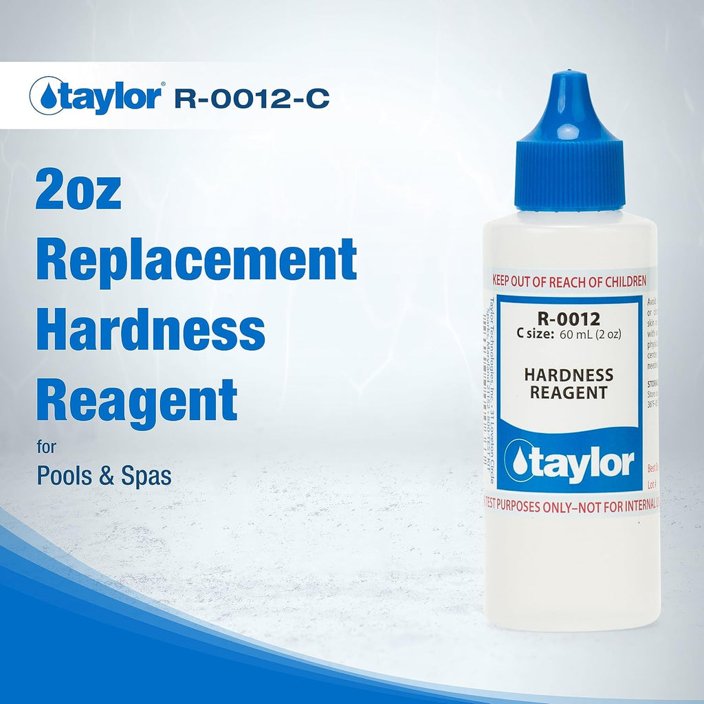 Taylor Technologies R-0012-C, Hardness Reagent, 2 Ounce