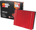 K&N Engine Air Filter: Long Life 18,000 Mile Replacement Air Filter: Compatible with 1999-2020 Chevy/GMC Truck/SUV V6/V8 (Silverado, Suburban, Tahoe, Sierra, Yukon, Avalanche), KNA-2129