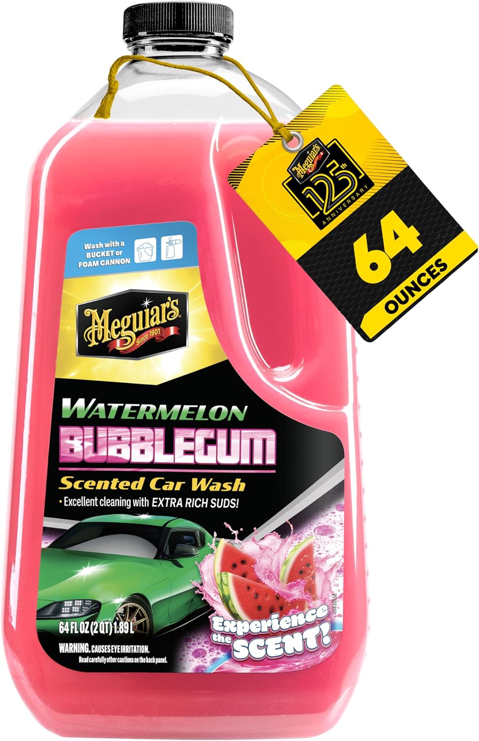 Meguiar's Deep Crystal Car Wash, 64 Oz