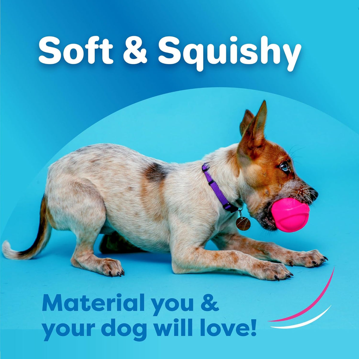 Hartz DuraPlay Bacon Scented Dog Toys, Small (Assorted Color)