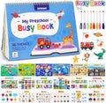 URMYWO My Preschool Busy Book for Toddlers 3-5, 36 Learning Activities