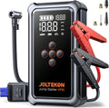 Car Battery Jump Starter with Air Compressor 6000A 150PSI, Car Jumper Starter Portable (All Gas/10L Diesel), Jump Box Car Battery with Auto-Shutoff Tire Inflator, Jumper Cables and Light