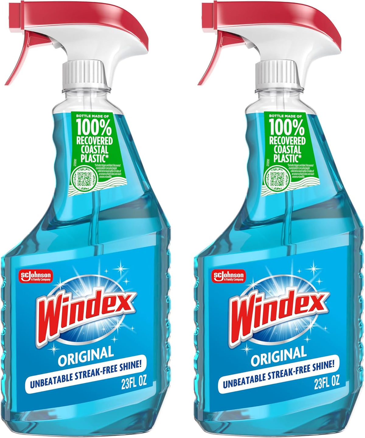 Windex Glass & Window Cleaner Spray Bottle, Original, 23 oz