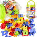 LovesTown 104 PCS Magnetic Letters Numbers, Uppercase and Lowercase