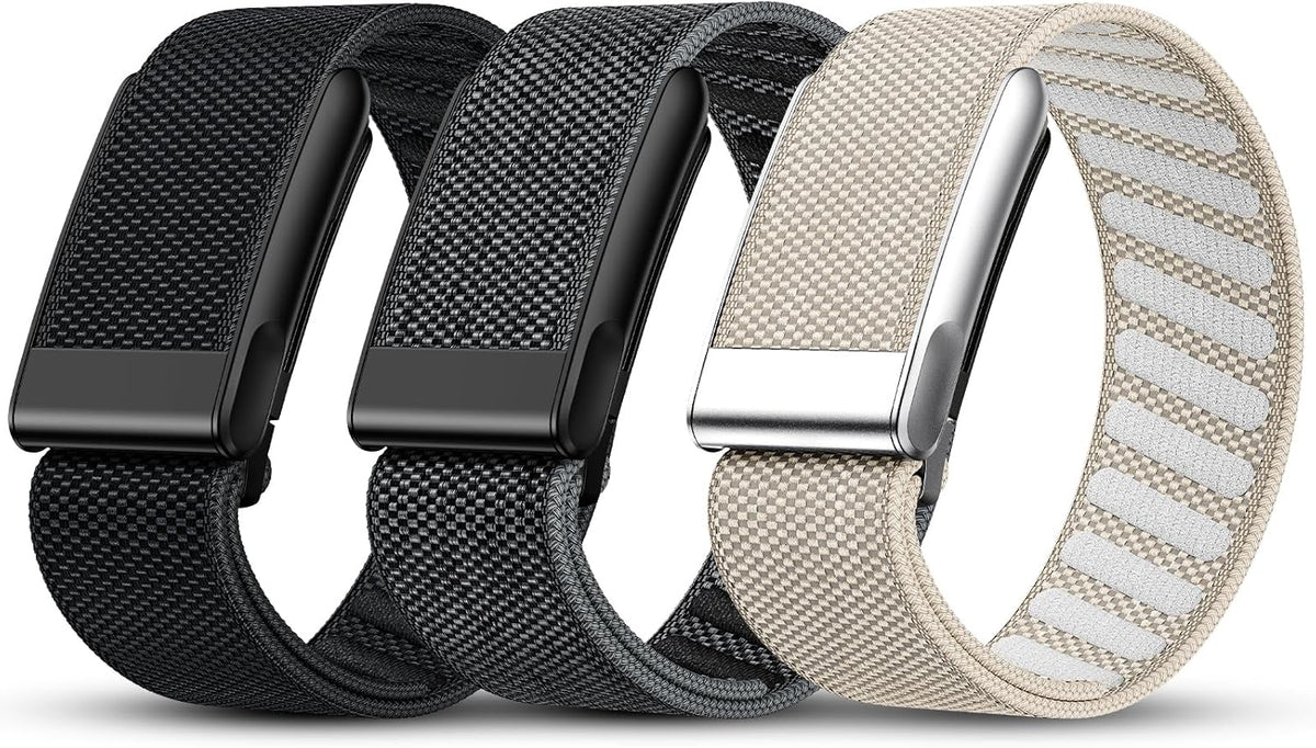 Tensea 3 Packs Nylon Sport Band for WHOOP 5.0/MG, One, Peak & Life