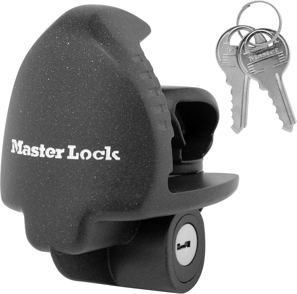 Master Lock Trailer Lock, Black Trailer Tongue Lock 379ATPY