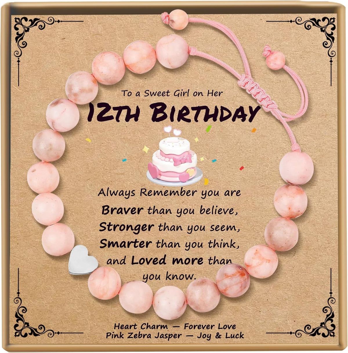 Sereney Birthday Gifts for Girls, 1-16 Year Old Girl Birthday Bracelet Gift