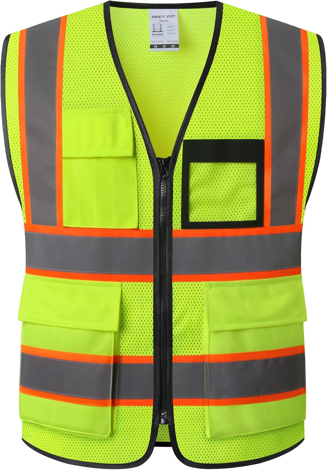 Reflective Safety Vest for Men Women Construction Vest ANSI Standard AP1