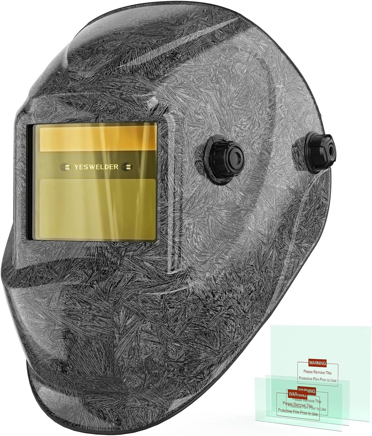 YESWELDER Auto Darkening Welding Helmet 1/1/1/1 True Color, LYG-L600A