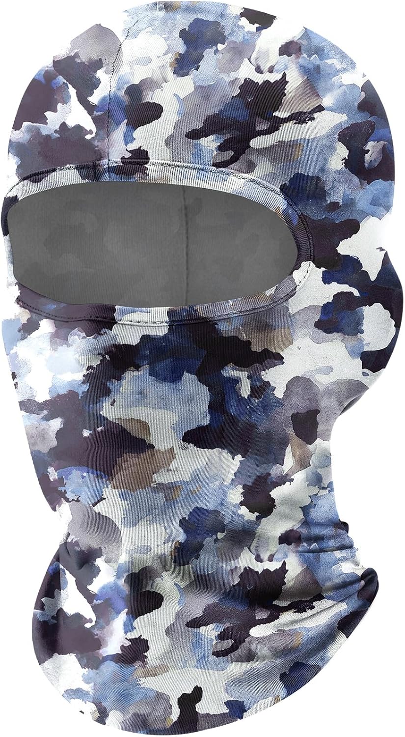 Fuinloth Balaclava Ski Mask, Motorcycle Summer Thin Cooling UV Protection