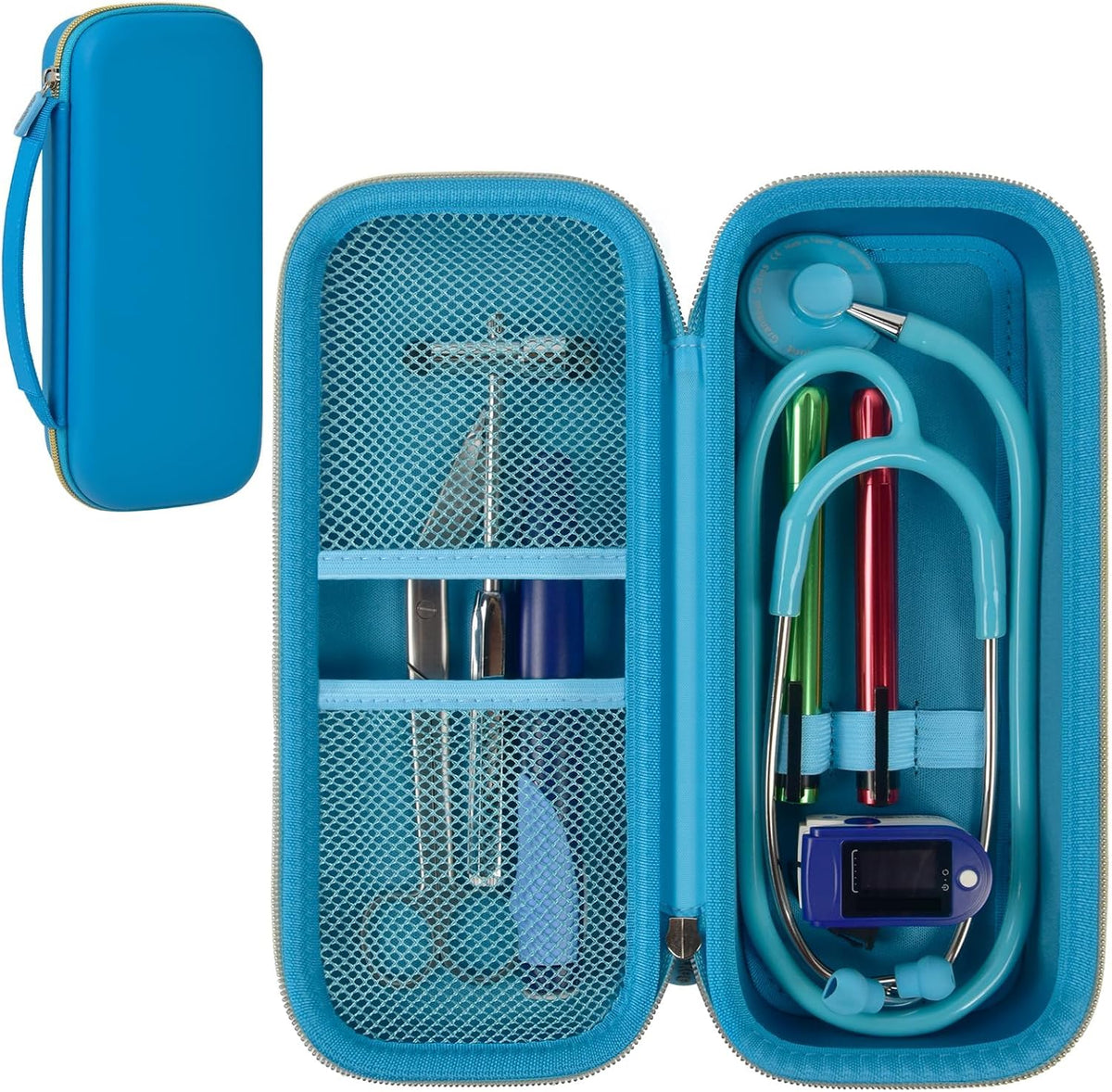 Stethoscope Case for 3M Littmann Classic III/Cardiology IV,Blackflower