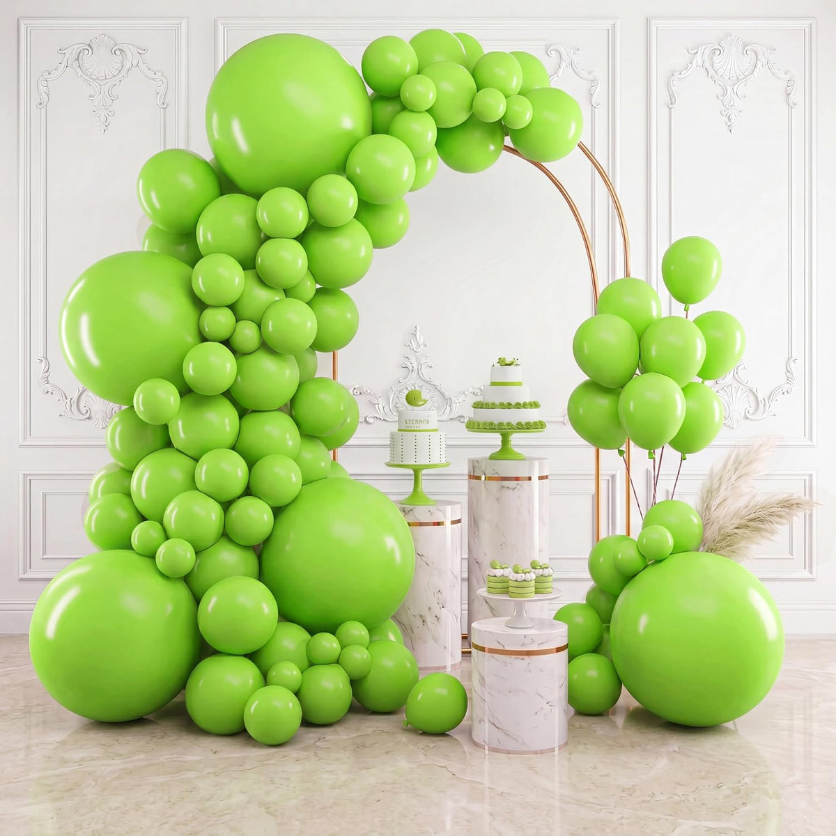 RUBFAC Balloons Black Balloon Arch for Black Birthday Decorations 154pcs