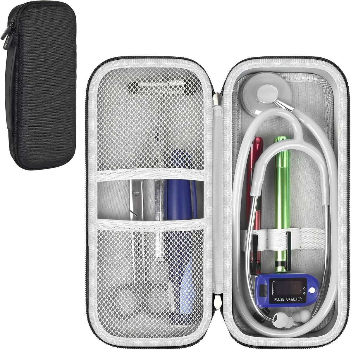 Stethoscope Case for 3M Littmann Classic III/Cardiology IV,Blackflower