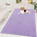 OLANLY Dog Door Mat for Muddy Paws 30x20, Extra Absorbent Chenille Mud Mat