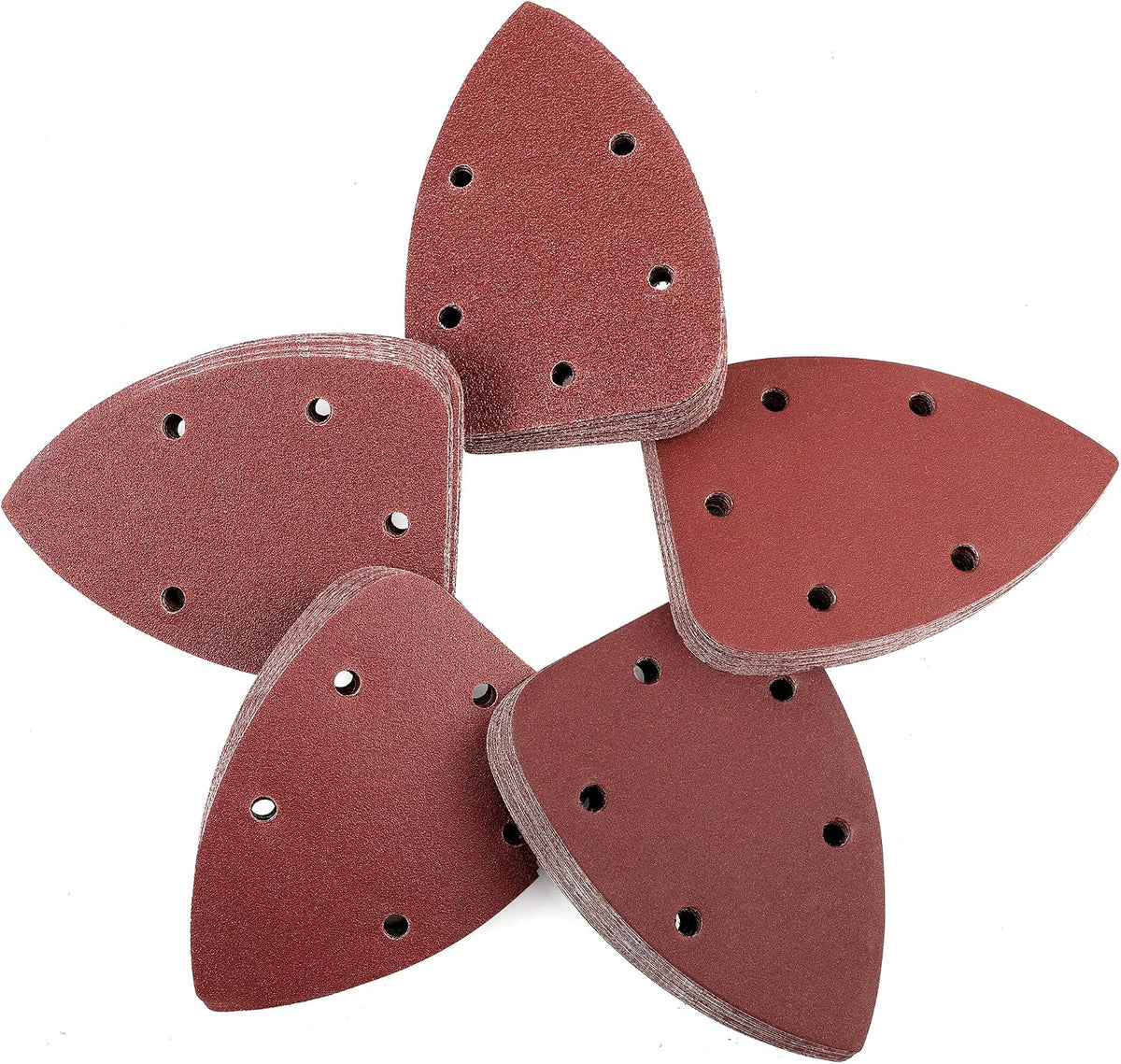 WORKPRO 150 Pack 5 Inch Sanding Discs Sandpaper, 8-Hole Hook and Loop