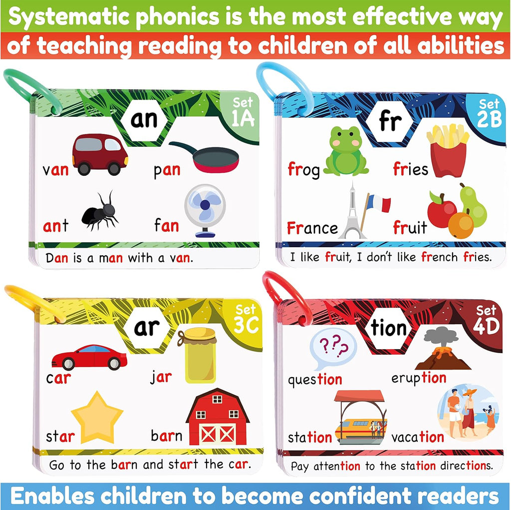 THE BAMBINO TREE Phonics Flash Cards
