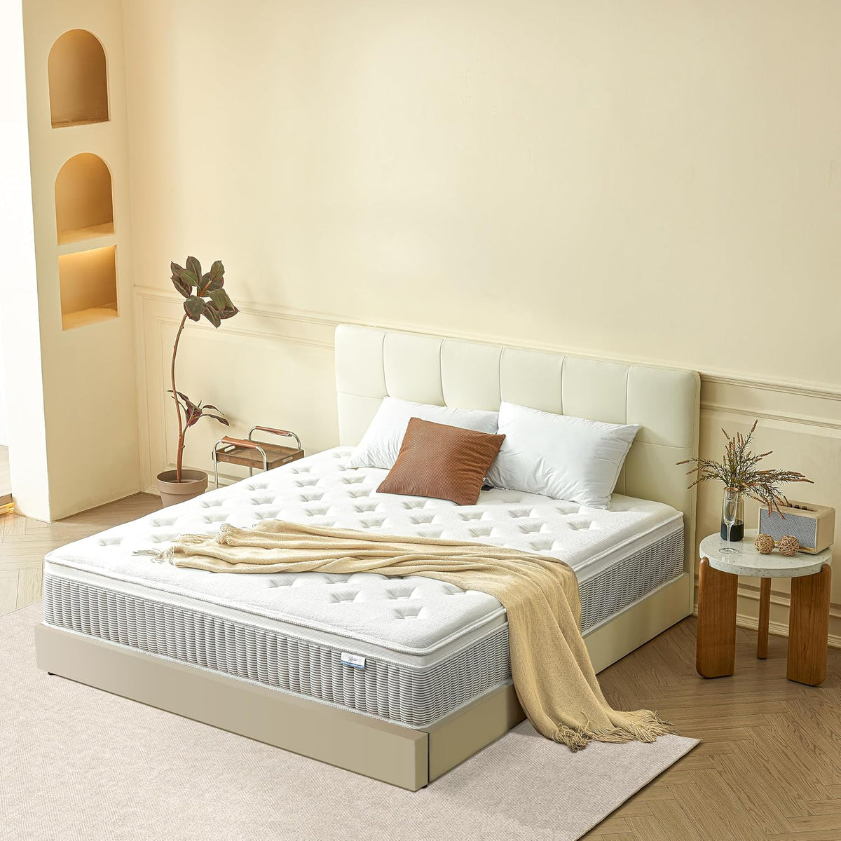 Full Size Mattress,10 inch Full Bed-in-Box, Comfort Cooling Sleep