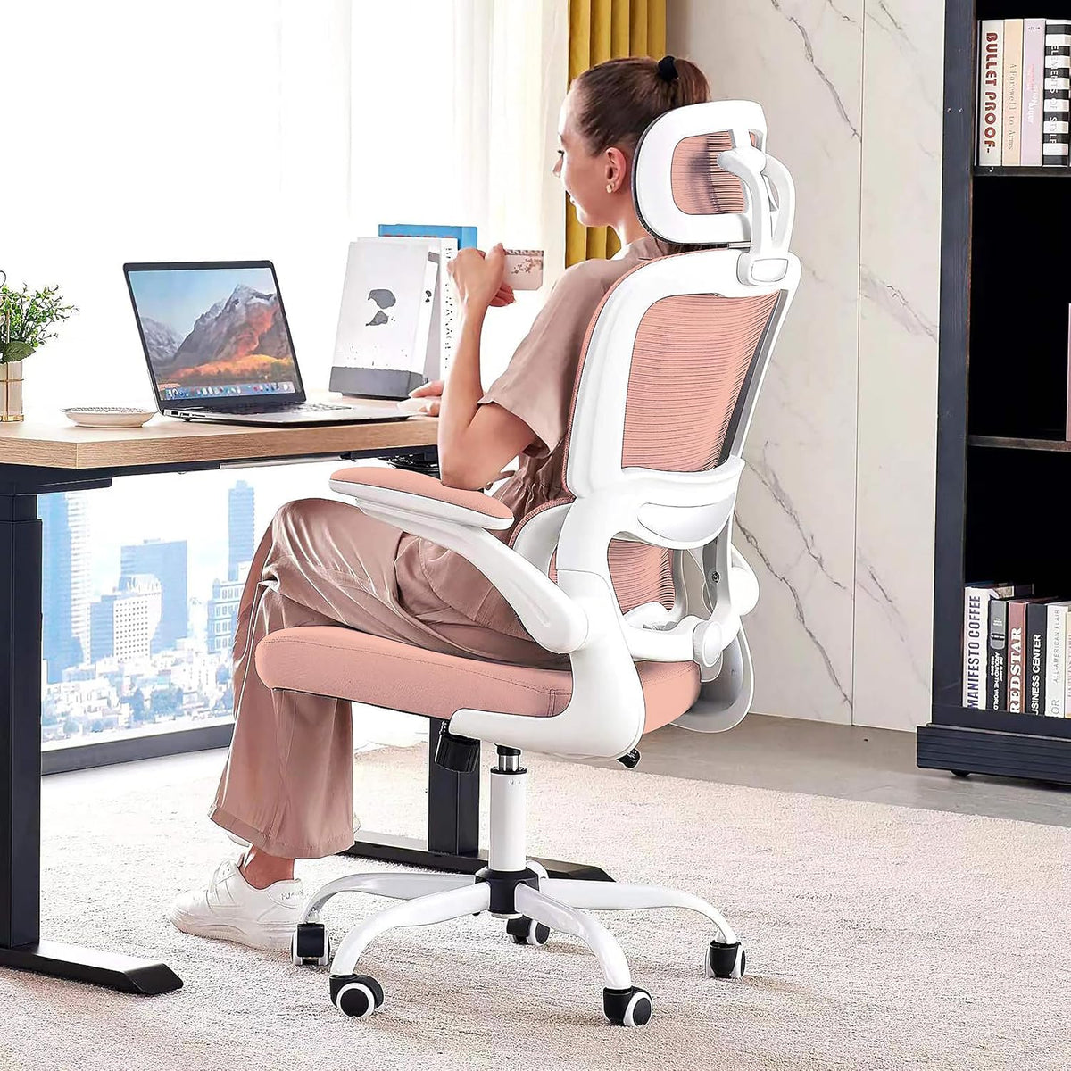 TRALT Office Chair Ergonomic Desk Chair - Gaming Chair with Lumbar Support