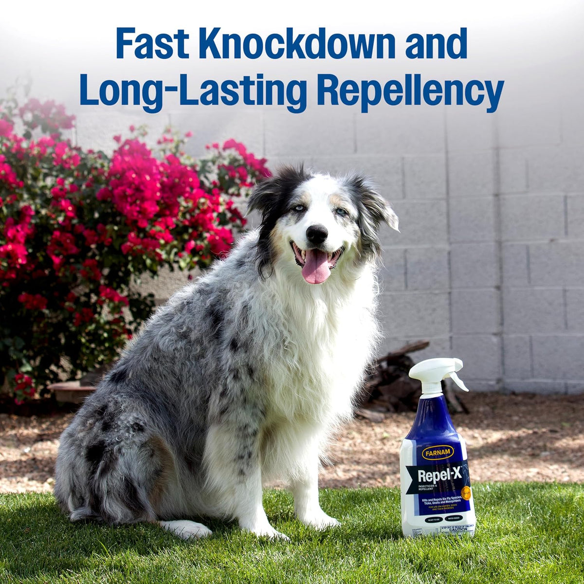 Farnam Repel-X Ready-to-Use Horse Fly Spray for Horses, 32 Fl Oz