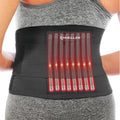 MUELLER Sports Medicine Adjustable Back Brace, Ideal for Upper and Lower Back Pain, Relief & Support for Men and Women, Strains, Sciatica, Scoliosis, Black