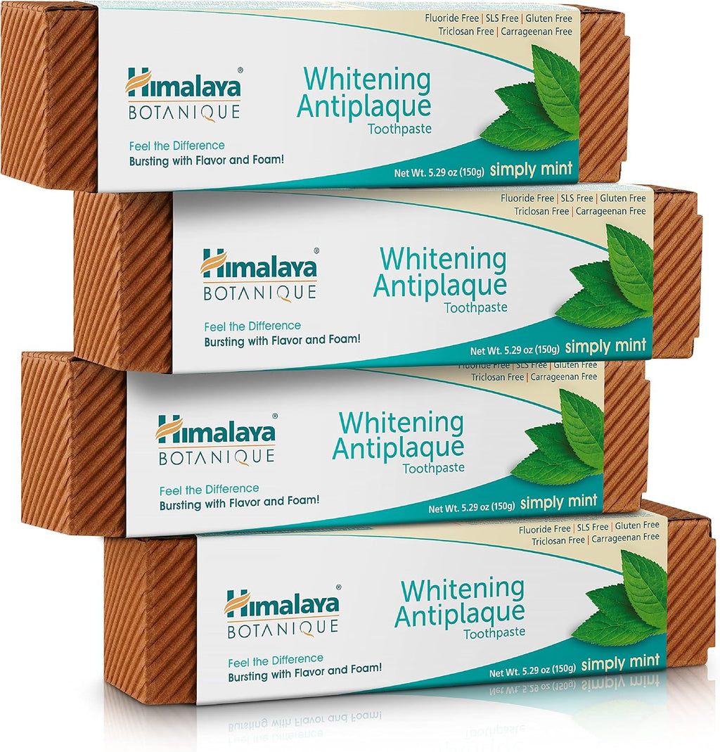 Himalaya Botanique Whitening Complete Care Toothpaste, Mint, 5.29 oz,1 Pack