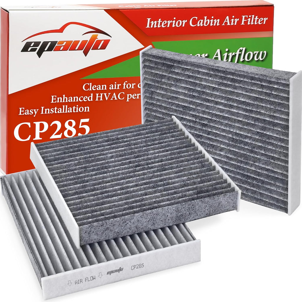 EPAuto CP285 (CF10285) Premium Cabin Air Filter includes Activated Carbon