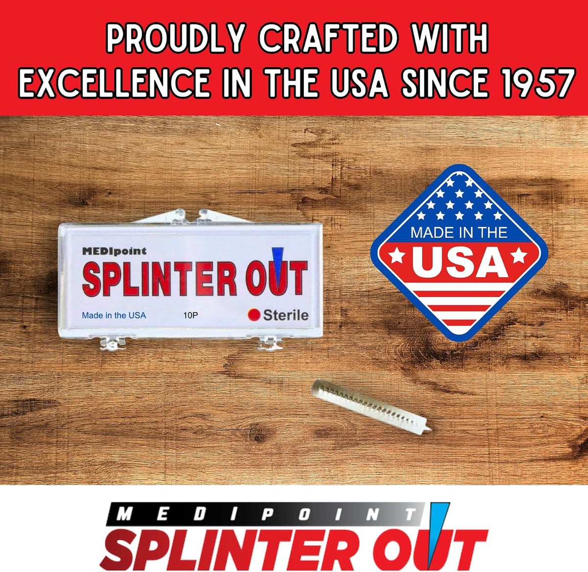 Medipoint Splinter Out Splinter Remover, 20 Count