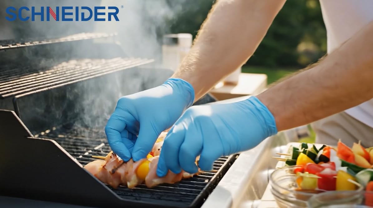 Schneider Medical Exam Glove, Gloves Disposable Latex Free, Powder Free