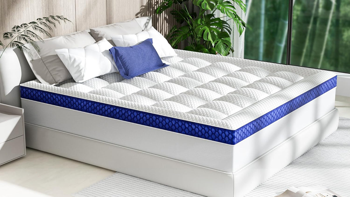 Dorm Room Essentials 3 Inch Twin XL Mattress Topper for Students