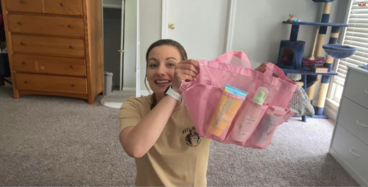 Temede Mesh Shower Caddy Portable for College Dorm Room Essentials