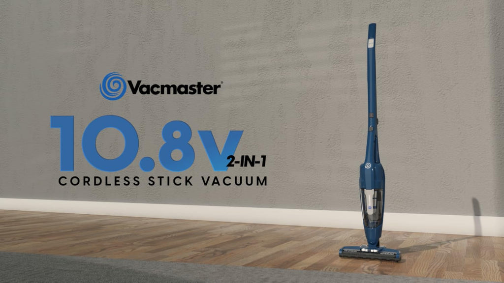 Vacmaster Portable 10.8V 2-in-1 Cordless Stick Vacuum Cleaner