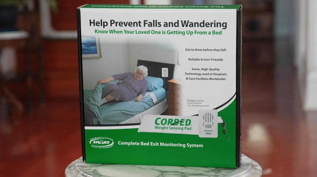 Smart Caregiver Bed Alarm for Elderly Adults, Alerts You When They Get Up