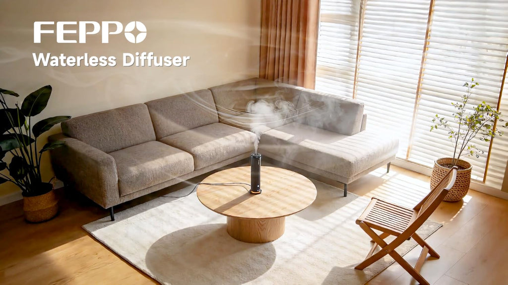 FEPPO Waterless Diffuser - Diffuser for Home Hotel Office Spa Large Room